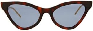 Gucci Cat Eye Sunglasses Havana Havana Blue Luxury Eyewear Made In Japan Acetate Frame Designer Fashion for Everyday Luxury
