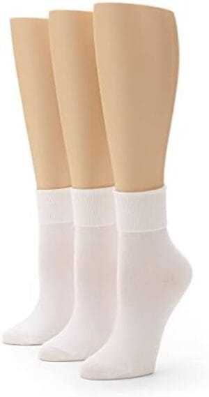 No nonsense womens Cotton Basic Cuff Sock