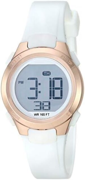 Amazon Essentials Women’s Digital Chronograph Resin Strap Watch