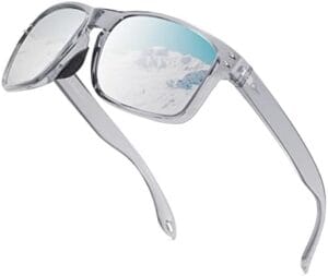 FEISEDY Classic Polarized Square Sunglasses Men Women Matte Finish Sun Glasses Cycling Driving Sports Glasses B2234