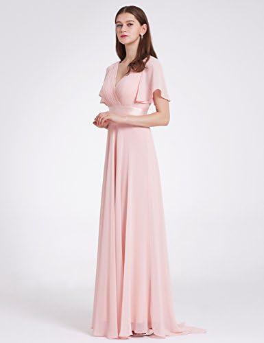 Ever-Pretty Women's Short Sleeve V-Neck Long Evening Dress 09890 - Image 3
