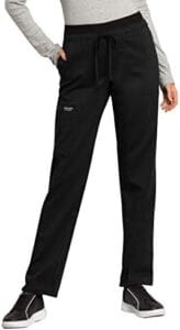 Scrubs for Women Workwear Revolution, Drawstring Cargo Pants Soft Stretch WW105