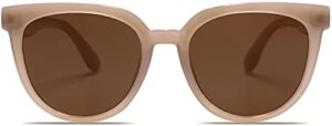 SOJOS Trendy Round Polarized Sunglasses for Women