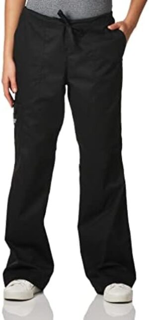 Cherokee Women’s Workwear Core Stretch Drawstring Cargo Scrubs Pant