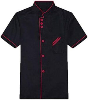 Unisex Chef Coat Jacket Short Sleeve Long Sleeve Men Women Kitchen Service Uniform Workwear