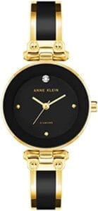 Anne Klein Women’s Genuine Diamond Dial Bangle Watch