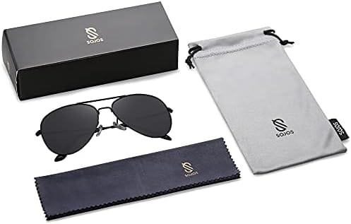SOJOS Aviator Polarized Sunglasses for Women and Men - Image 6