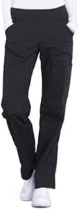 Workwear Professionals Scrubs for Women Pull-On Cargo Pant, Soft Stretch WW170