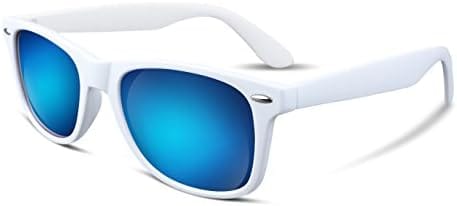 FEISEDY Women Retro Polarized Sunglasses Classic 80s Men Sunglasses Trendy UV400 B1858