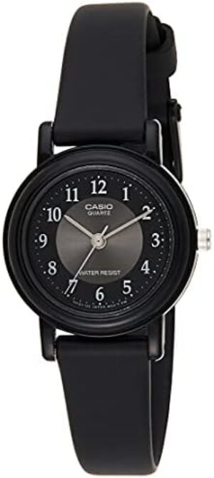 Casio Women’s LQ139A-1B3 Black Classic Resin Watch