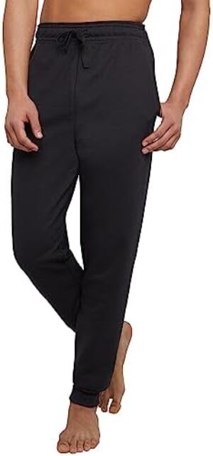 Hanes Men’s Jogger Sweatpants, EcoSmart Jogger Sweatpants for Men, Men’s Fleece Lounge Pants