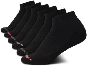 New Balance Women’s Athletic Socks – Cushioned Quarter Cut Ankle Socks (6 Pack)