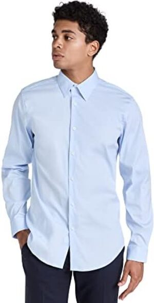 Theory Men’s Sylvain Good Cotton Shirt