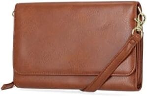 Mundi RFID Crossbody Bag For Women Anti Theft Travel Purse Handbag Wallet Purse Vegan Leather