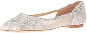 Badgley Mischka Women’s Gigi Pointed Toe Flat