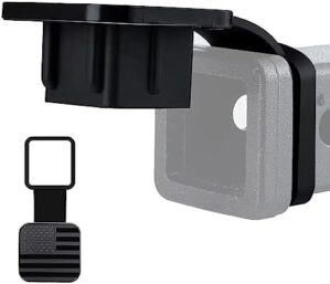 SINGARO 2 Inch Universal Flag Tow Hitch Covers, Trailer Hitch Cover Tube Plug Insert, Car Exterior Accessories, Receiver Tube Hitch Plug（American Flag）