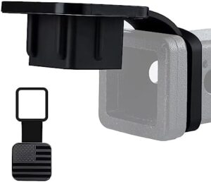 SINGARO 2 Inch Universal Flag Tow Hitch Covers, Trailer Hitch Cover Tube Plug Insert, Car Exterior Accessories, Receiver Tube Hitch Plug（American Flag）