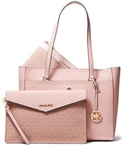 Michael Kors Maisie Large Pebbled Leather 3-IN-1 Tote Bag