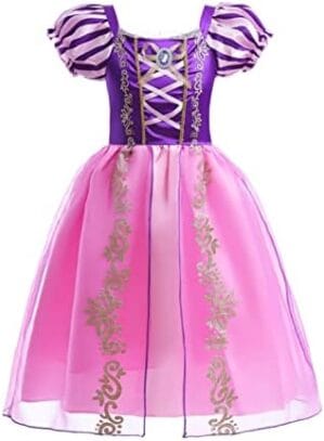 Dressy Daisy Princess Costume Halloween Birthday Fancy Party Dress Up Pageant Gown for Girls