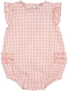 Gerber baby-girls Sleeveless Ruffle Romper