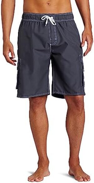 Kanu Surf Men’s Barracuda Swim Trunks (Regular & Extended Sizes)