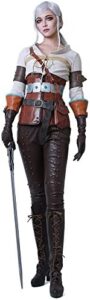 miccostumes Women’s Game Cosplay Costume with Belts Gloves and Bags