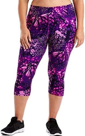 JUST MY SIZE Women’s Plus Size Active Stretch Capri