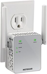 NETGEAR Wi-Fi Range Extender EX3700 – Coverage Up to 1000 Sq Ft and 15 Devices with AC750 Dual Band Wireless Signal Booster & Repeater (Up to 750Mbps Speed), and Compact Wall Plug Design