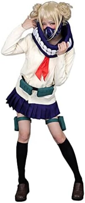 miccostumes Women’s Deluxe Full Set Anime JK School Uniform Cosplay Costume Outfit