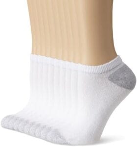Hanes Women’s Value, Show Soft Moisture-Wicking Socks, Available in 10 and 14-Packs