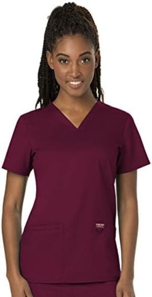 V-Neck Scrubs for Women Workwear Revolution, Soft Stretch, Easy Care WW620