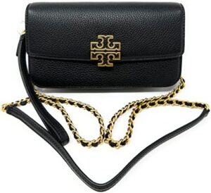 Tory Burch Women’s Britten Pebble Chain Wallet W. Wristlet