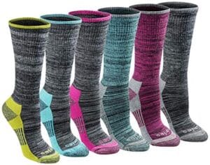 Dickies Women’s Dri-tech Moisture Control Crew Socks Multipack
