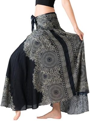 Long Skirts for Women Maxi Boho Skirt Floral Print