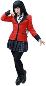 C-ZOFEK Women US Size Yumeko Cosplay Costume Uniform for Halloween Anime Outfit Full Set…