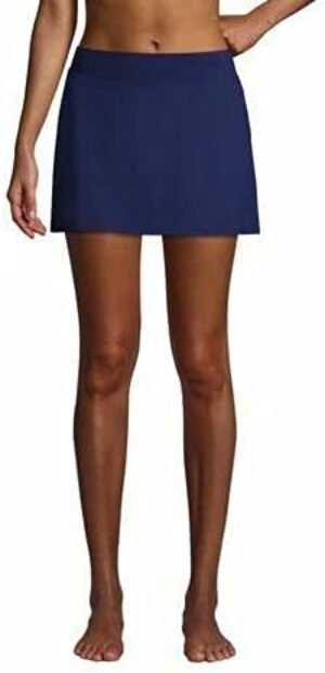 Lands’ End Women’s Tummy Control Skirt Swim Bottoms