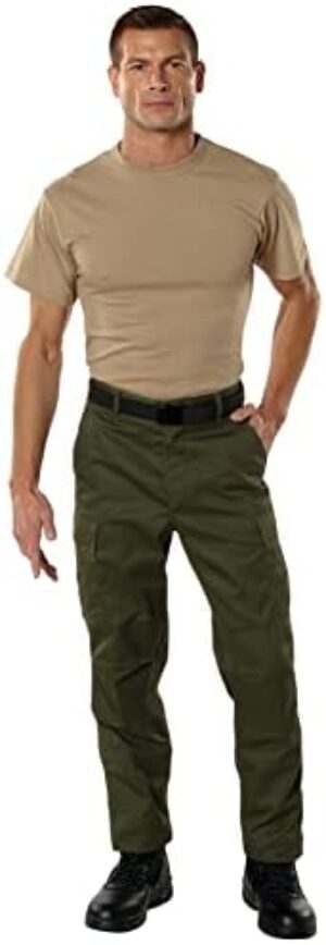 Rothco Tactical BDU Pants Mens Utility Hiking Workwear Cargo Pants