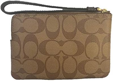COACH WOMENS CORNER ZIP WRISTLET IN LEATHER 2961 - Image 2
