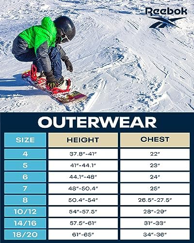 Reebok Boys Puffer Vest - Kids Lightweight Quilted Full Zip Vest - Outerwear Sleeveless Jacket for Boys (8-20) - Image 7