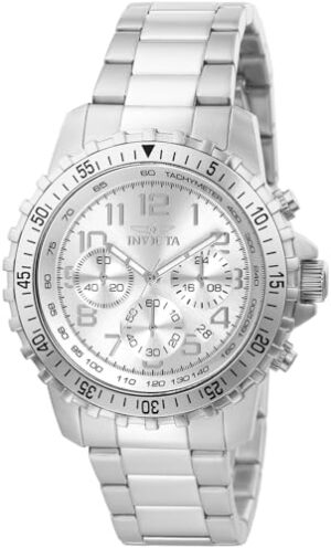 Invicta Men's Specialty Quartz Watch with Stainless Steel Band