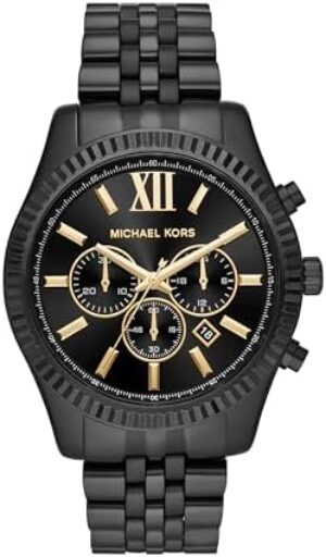 Michael Kors Lexington Men's Watch, Stainless Steel Bracelet Watch for Men