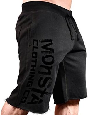 Monsta Clothing Co. Men's Bodybuilding Workout (Signature Monsta) Sweat Shorts
