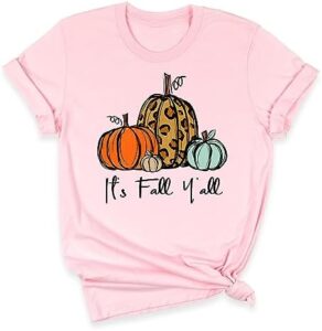 Personalized Autumn Leopard Print Hoodie – It’s Fall Y’all Pumpkin Sweater, Unique Leopard Design Apparel, Seasonal Pumpkin Sweatshirt