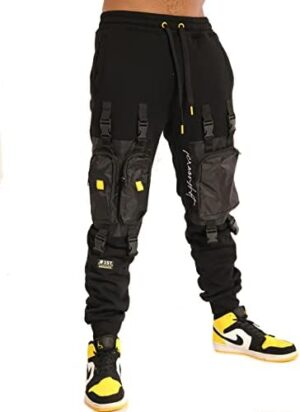 SCREENSHOT Mens Urban NYC Graffiti Hip Hop Fleece Pants Active Fashion Drawstring Sweatpants Bottoms