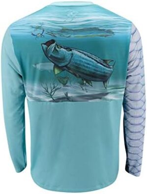 Salty Scales Tarpon Gen 2 Fishing Shirt for Men, UPF Performance Clothing