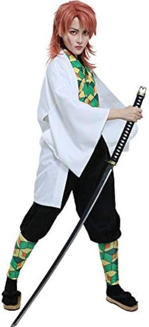 miccostumes Men's White Coat Cosplay Costume Uniform