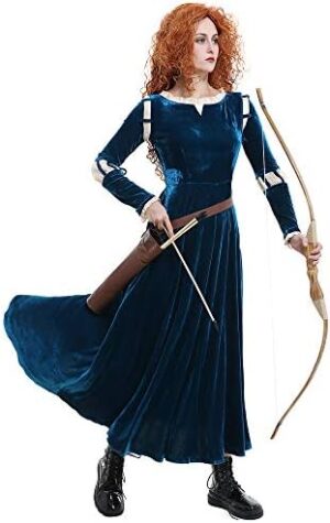 miccostumes Women's Princess Brave Adult Cosplay Costume with Quiver