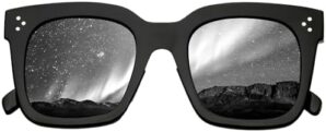 zeroUV Polarized Women Sunglasses, Square UV400 Protection Sun Glasses, Boho Large Vintage Lens, Trendy Bold Retro Classic