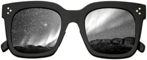 zeroUV Polarized Women Sunglasses, Square UV400 Protection Sun Glasses, Boho Large Vintage Lens, Trendy Bold Retro Classic