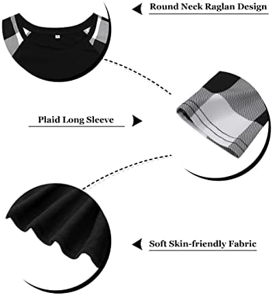 RITERA Plus Size Tops for Women Long Sleeve Casual Ragal Shirts Henley Fall Blouse XL-5XL - Image 3